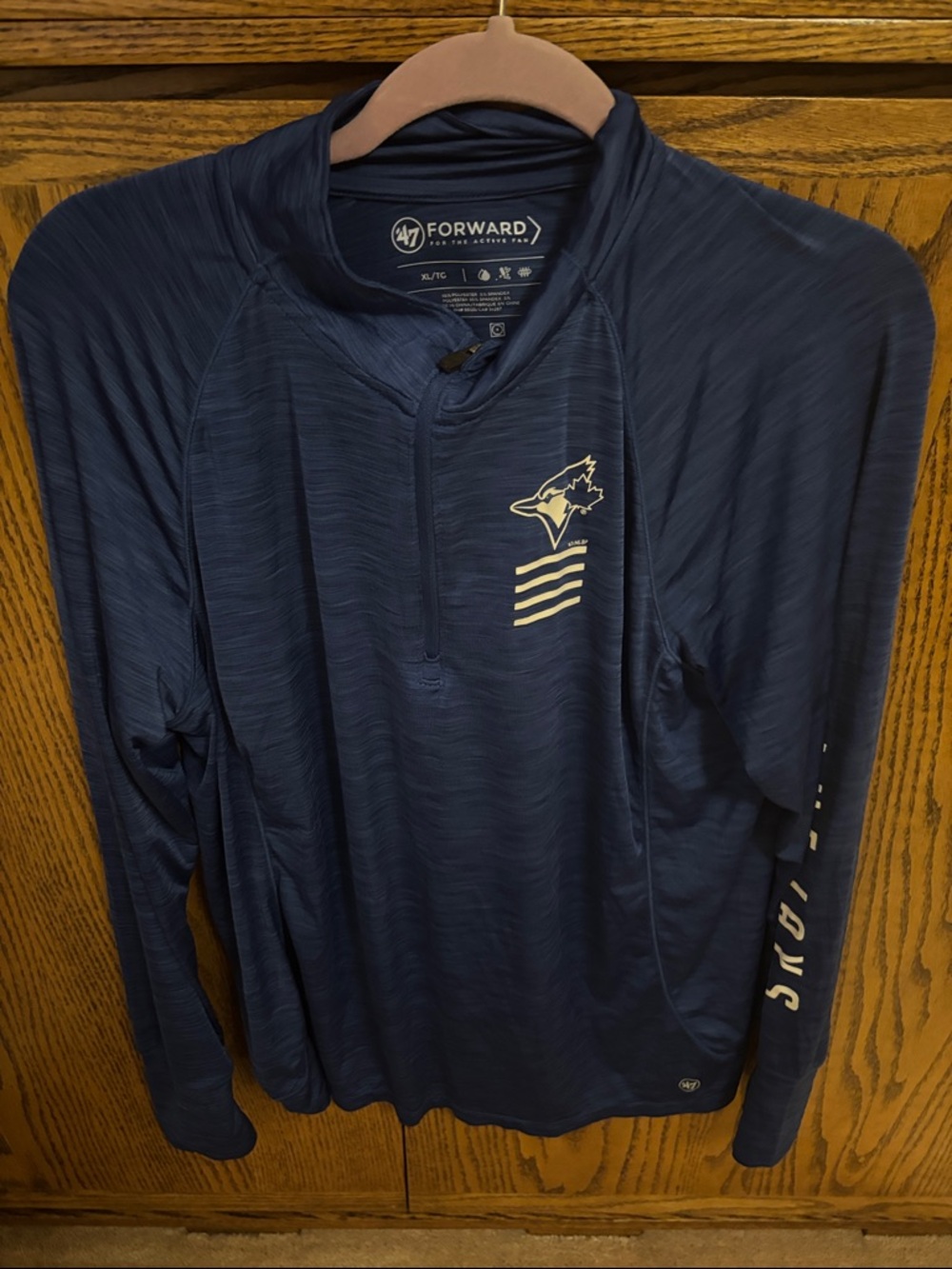 47 Forward Women’s Toronto Blue Jays Athletic Long Sleeve Top